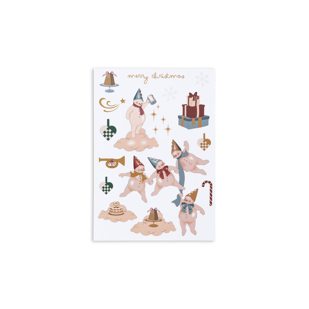 Konges Sløjd Window Decals and Markers, Let it Snow