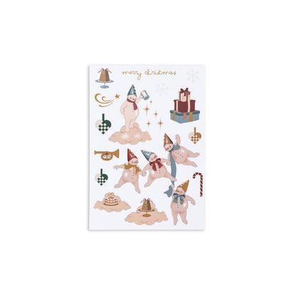 Konges Sløjd Window Decals and Markers, Let it Snow