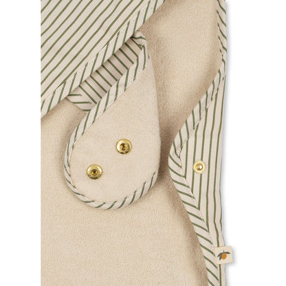 Konges Sløjd Comea Organic Bib – Tea Stripe