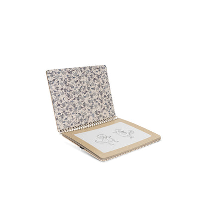 Konges Sløjd Magical Water Colouring Book with Water Pen, Dino