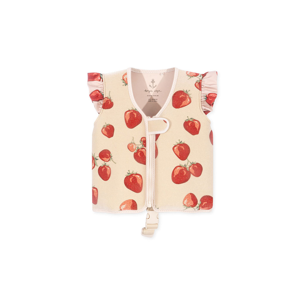 Konges Sløjd Avery Swim Vest, Fragola - Size 2-3 Years