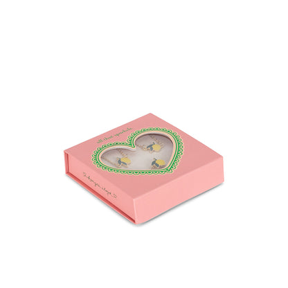 Konges Sløjd Jewelry Set: Necklace, Ring, and Bracelet - Lemon