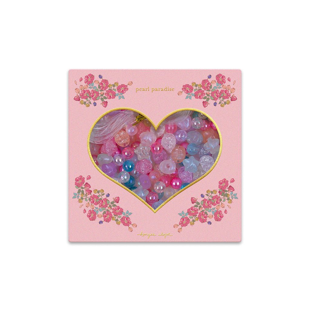 Konges Sløjd Bead Kit, Box of Pearls - Blue/Pink