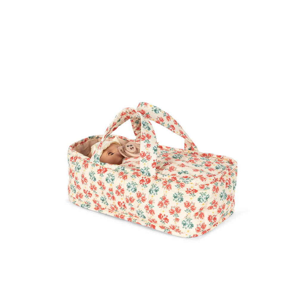 Konges Sløjd Lea Baby Doll in Carrycot, Lumina