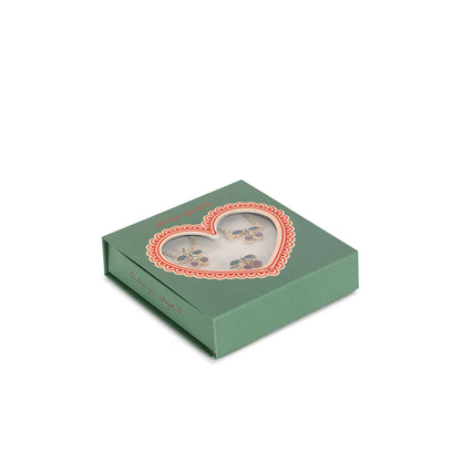 Konges Sløjd Jewelry Set, Necklace, Ring, and Bracelet - Cherry