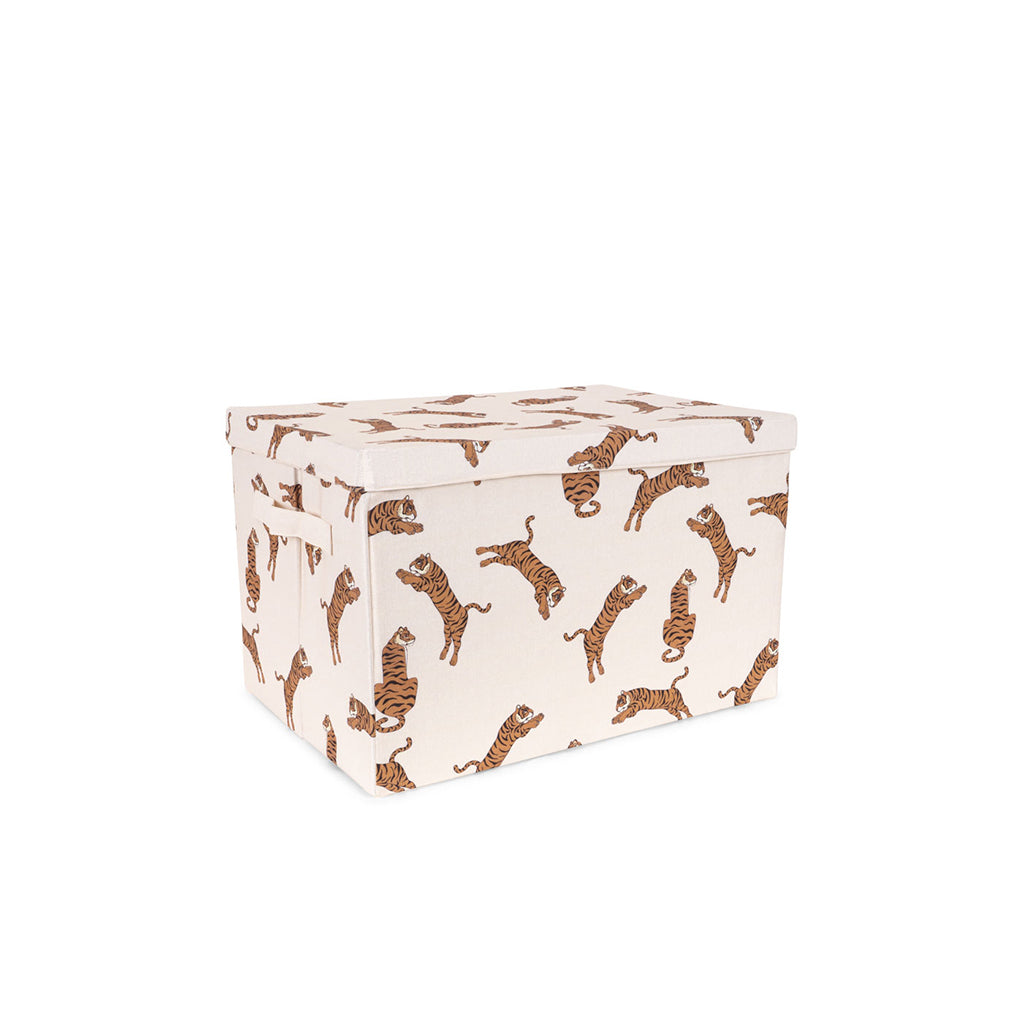 Konges Sløjd, Fabric Storage Box, Large - Tiger