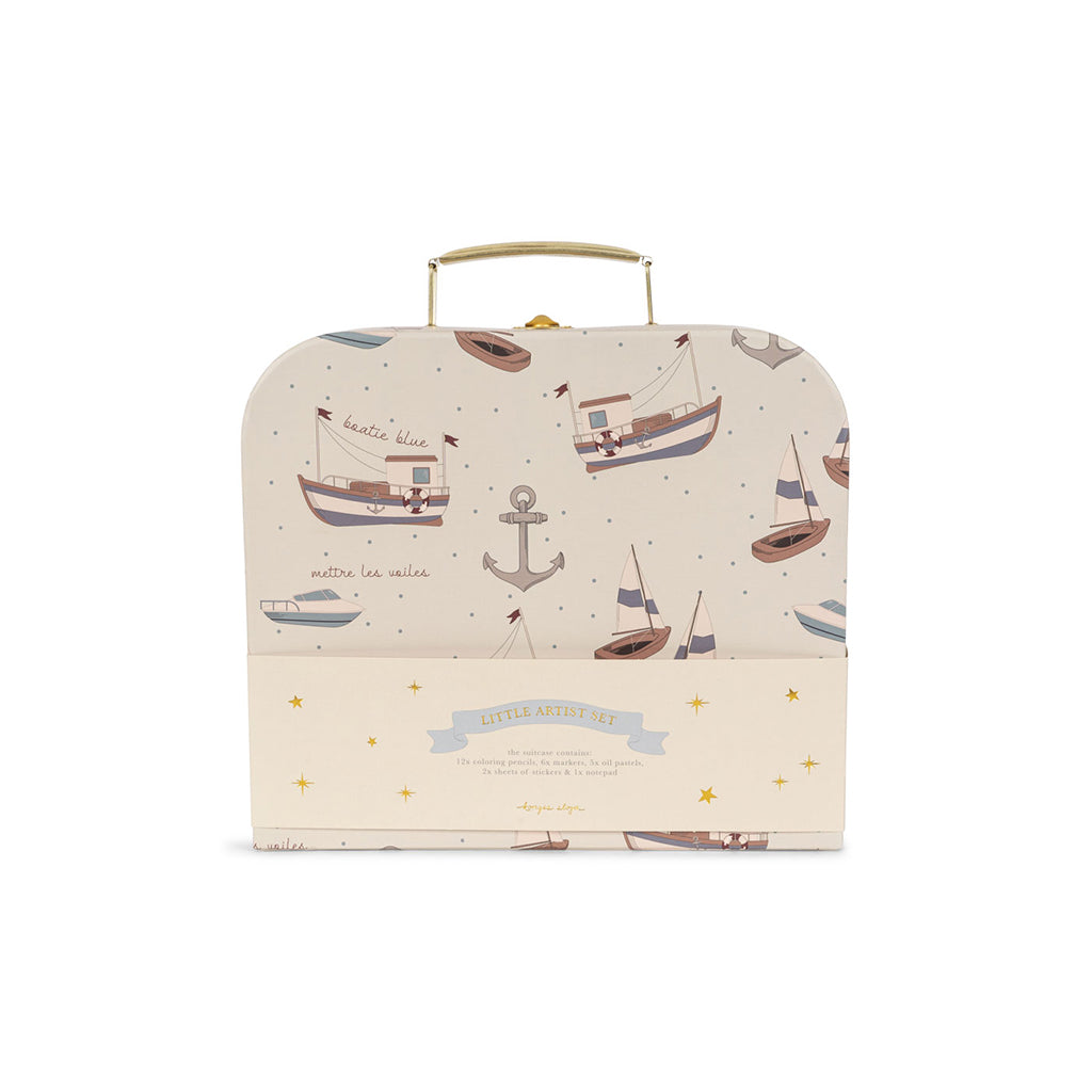 Konges Sløjd Suitcase for the Little Artist, Little Artist - Sail Away