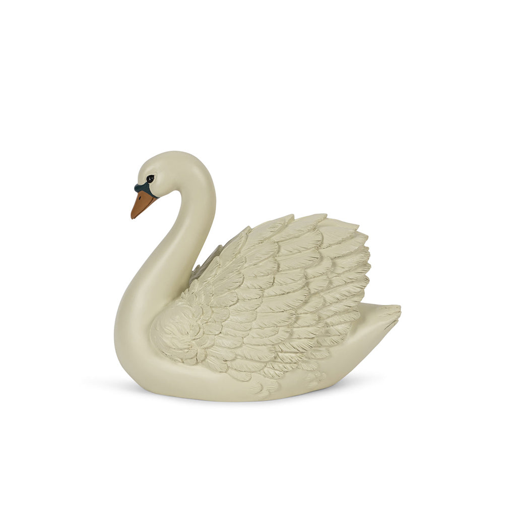 Konges Sløjd Polyresin Money Box, Swan
