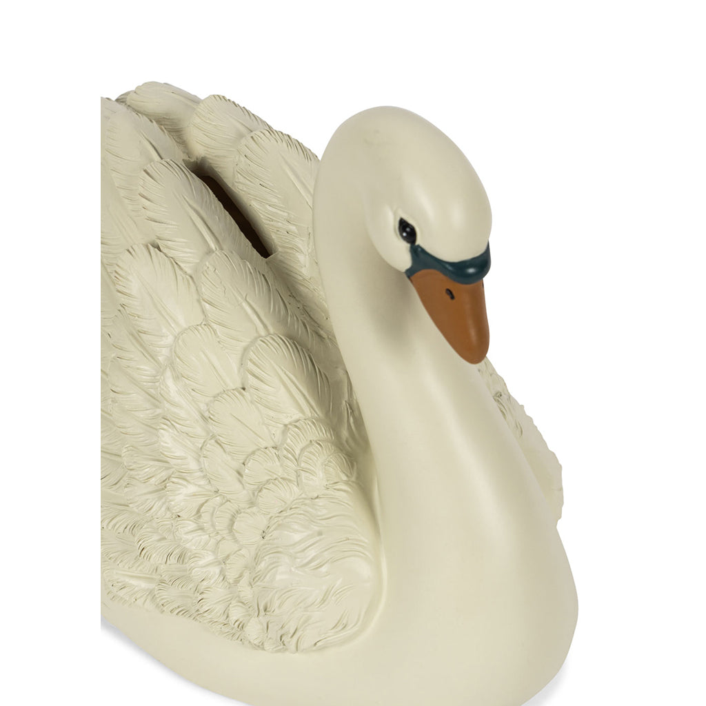 Konges Sløjd Polyresin Money Box, Swan