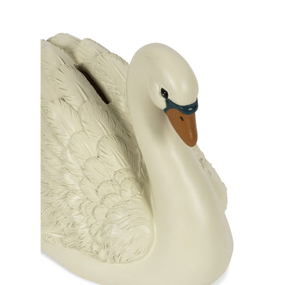 Konges Sløjd Polyresin Money Box, Swan