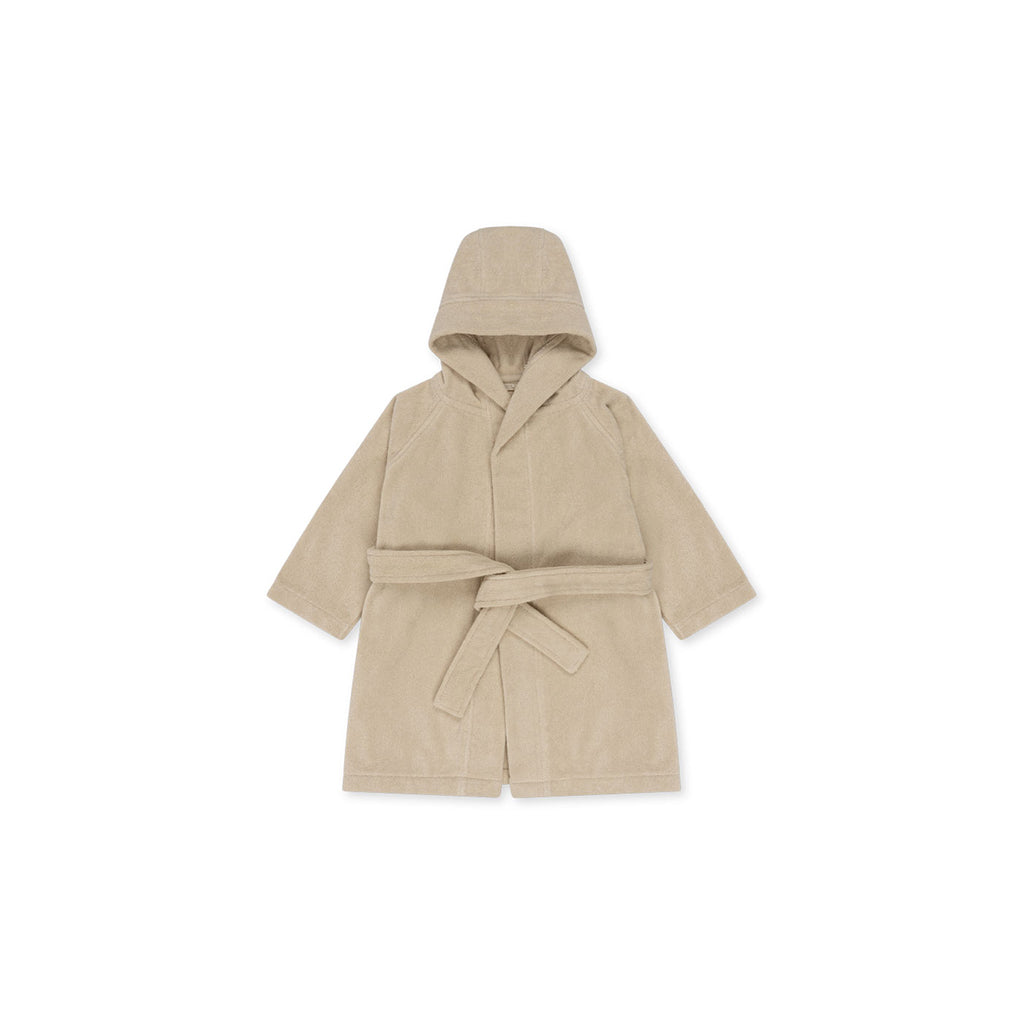 Konges Sløjd Terry Bathrobe for Children, Lemon – Available in Baby, Toddler, and Junior Sizes