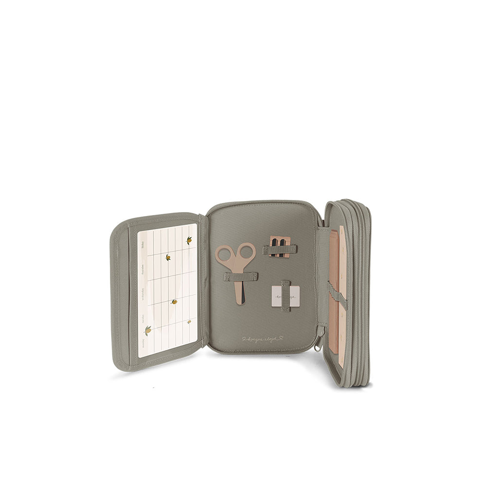 Konges Sløjd Pencil Case, Clover - Tiger Oak