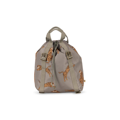 Konges Sløjd Clover School Backpack with Gym Bag and Rain Cover - Tiger Oak