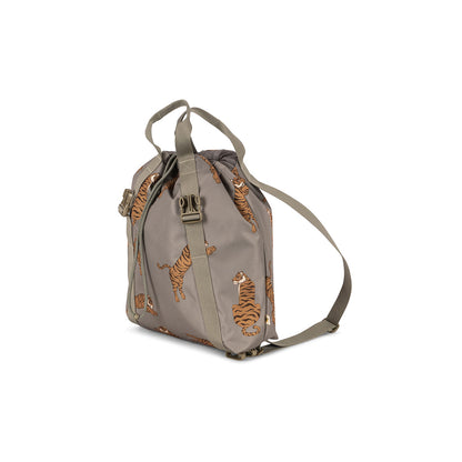 Konges Sløjd Clover School Backpack with Gym Bag and Rain Cover - Tiger Oak