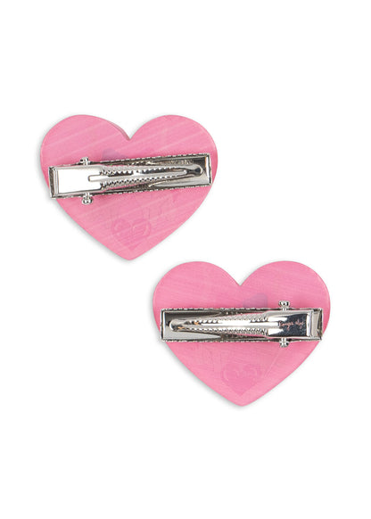 Konges Sløjd Vilma Hair Clips 2-Pack, Bow Kitty