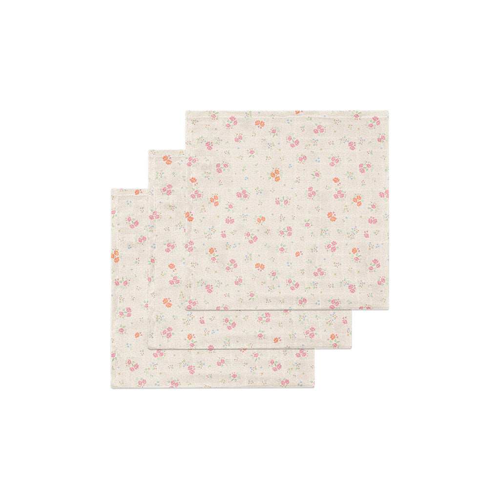 Konges Sløjd Cloth Diapers, Organic Muslin, 3-Pack - Noroka