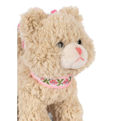 Konges Sløjd Baby Toy, Kitten with Bell Sound