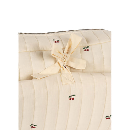 Konges Sløjd Bonnie Diaper Bag and Changing Mat in One, Cherry