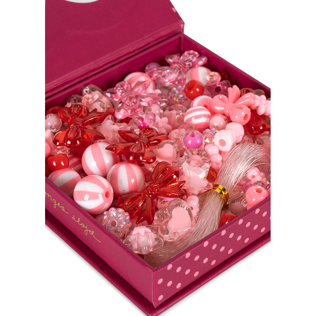 Konges Sløjd Bead Set, DIY Jewelry - Pink