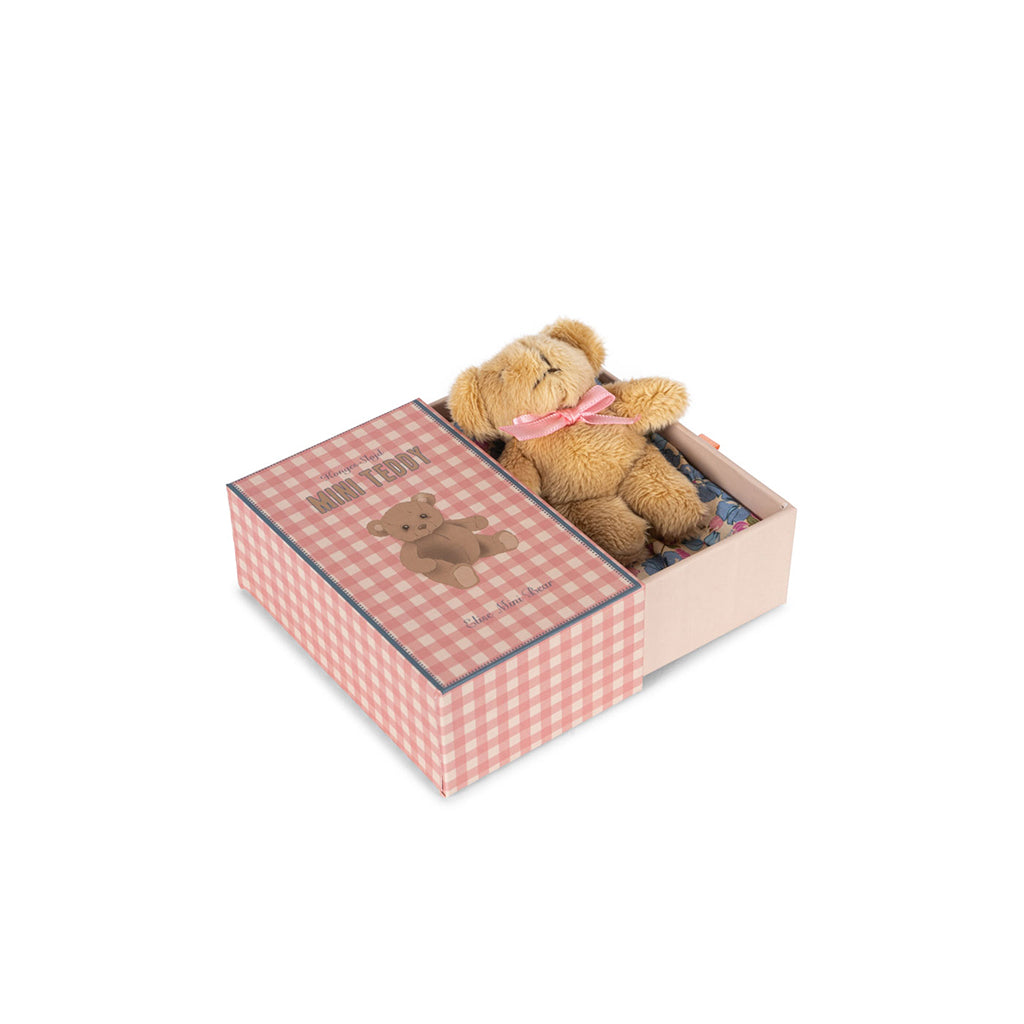 Konges Sløjd Miniature Teddy in Box, Elise Tiny Teddy