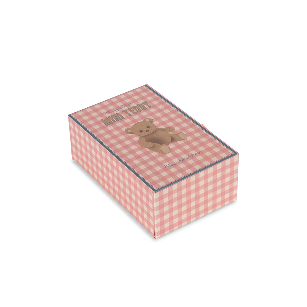 Konges Sløjd Miniature Teddy in Box, Elise Tiny Teddy