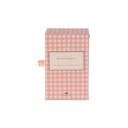 Konges Sløjd Miniature Teddy in Box, Elise Tiny Teddy