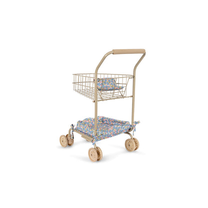 Konges Sløjd Shopping Trolley for Children, Fleur rosier