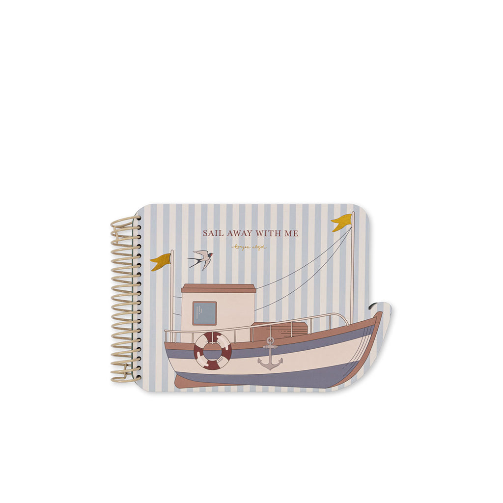 Konges Sløjd Coloring Book, Water Pen Painting - Rock My Boat