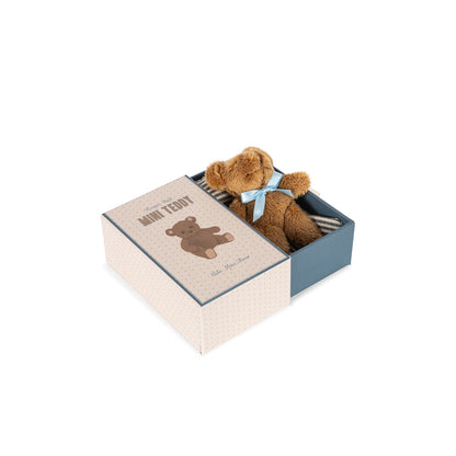 Konges Sløjd Miniature Teddy Bear in Box, Milo Tiny Teddy