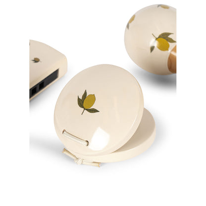 Konges Sløjd Petit Lemon Glossy – Set of 3 Musical Instruments – Lemon