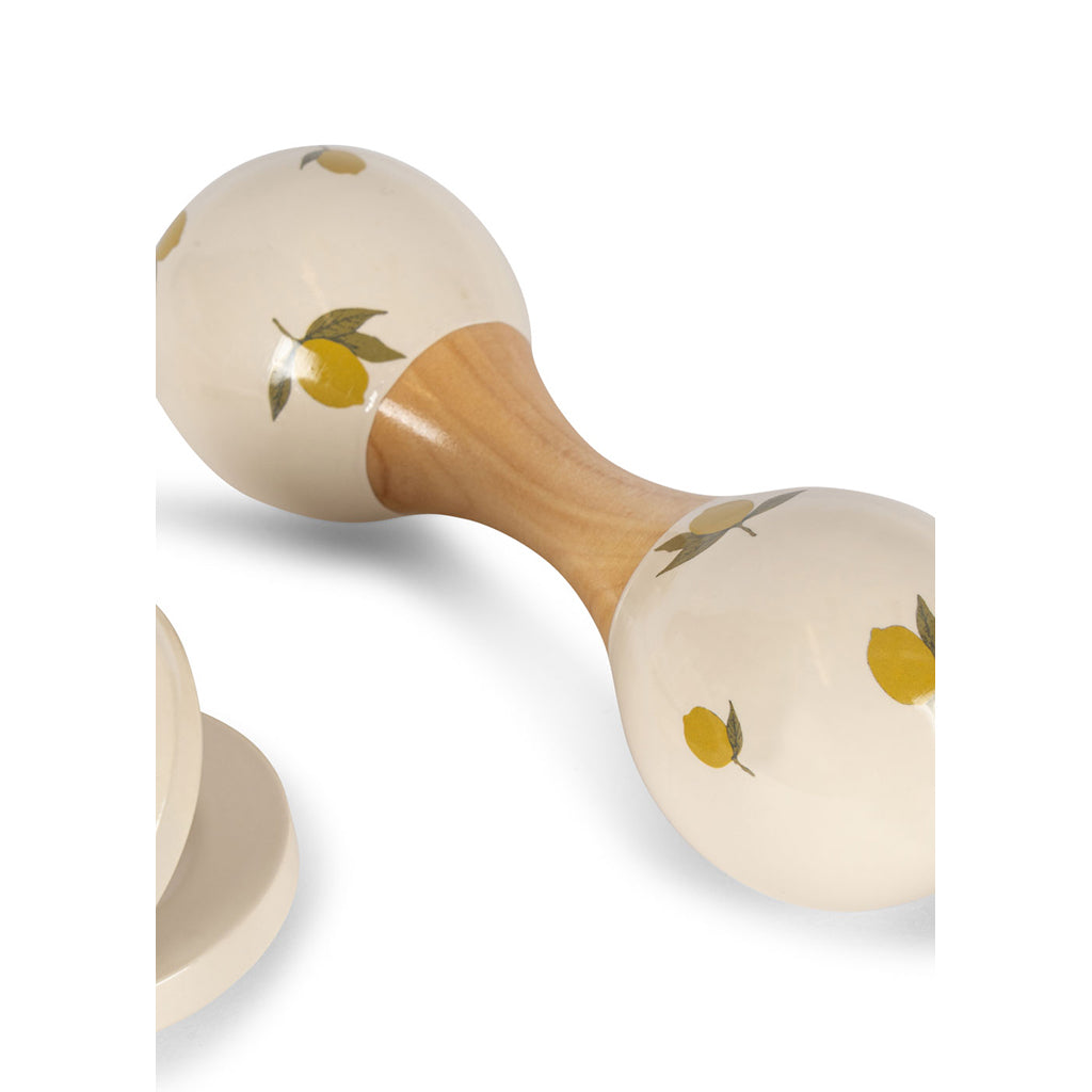 Konges Sløjd Petit Lemon Glossy – Set of 3 Musical Instruments – Lemon