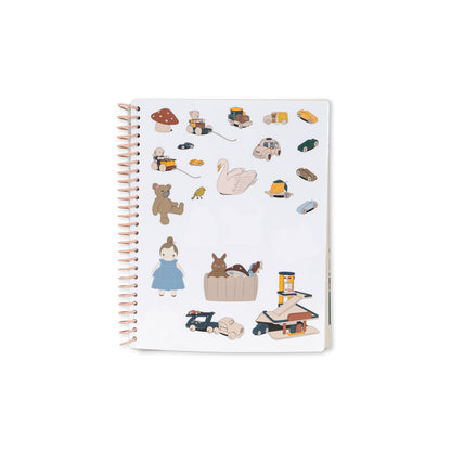 Konges Sløjd Sticker Book, My Sticker Book - Multi