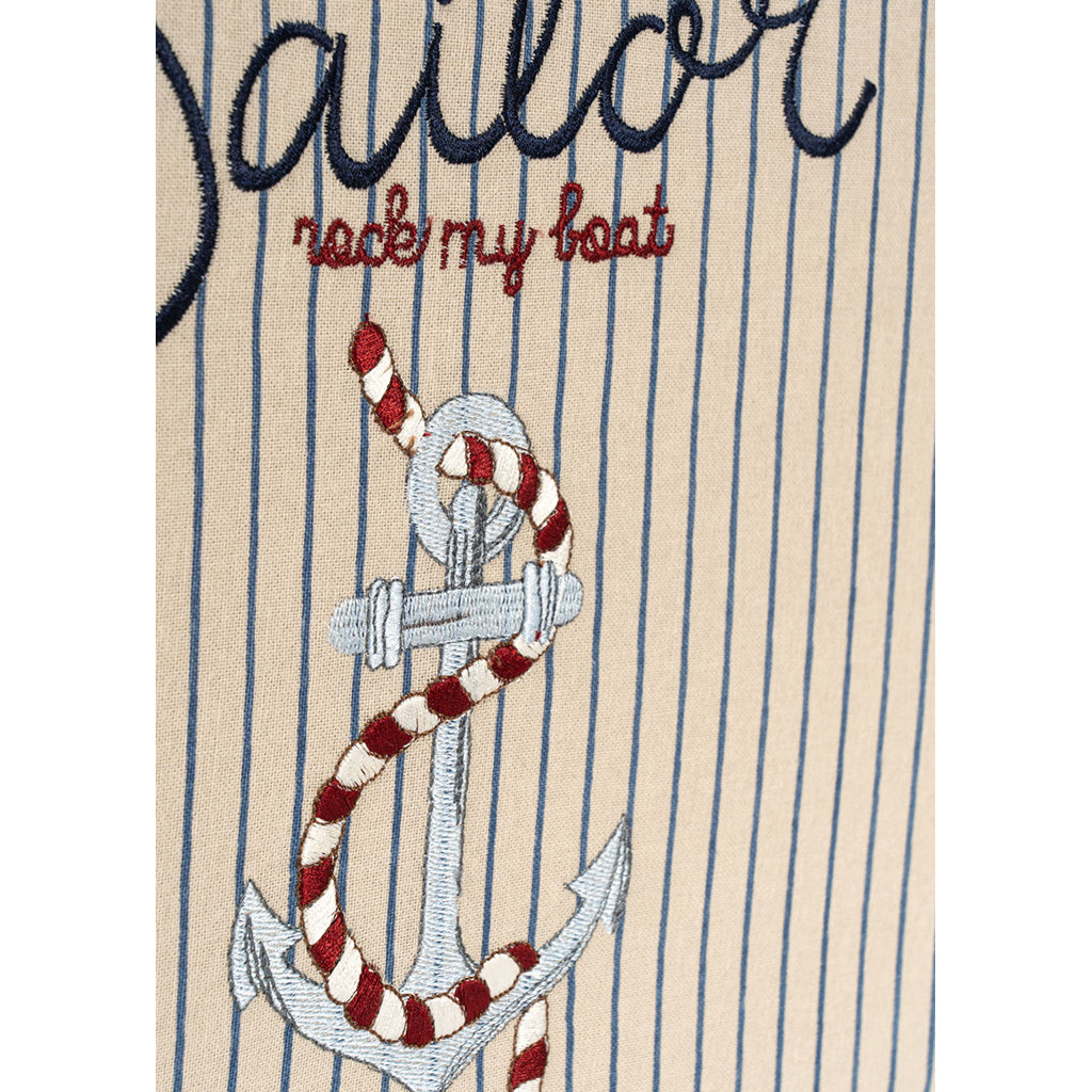 Konges Sløjd, Fabric Storage Box, Large - Sailor