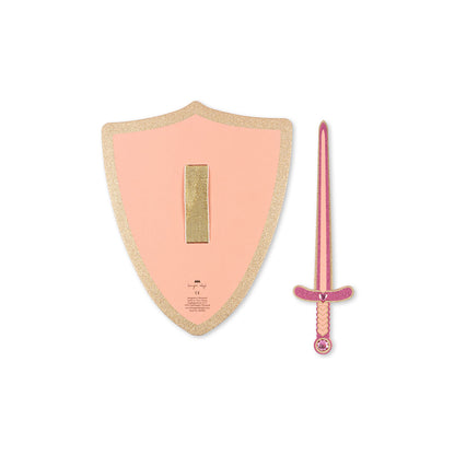 Konges Sløjd Knight Set with Sword and Shield, Pink
