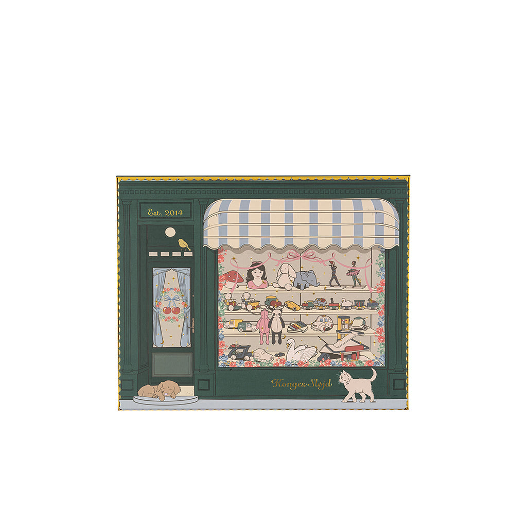Konges Sløjd puslespil, toy shop - 100 brikker