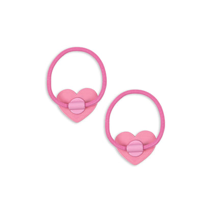 Konges Sløjd Vilma Hair Ties 2-Pack, Bow Kitty
