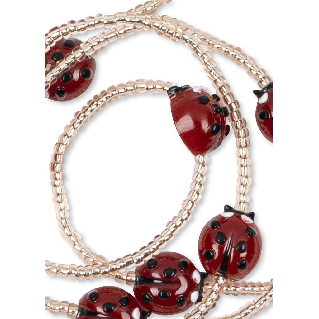 Konges Sløjd Jewelry Set – Necklace and Bracelet – Ladybird