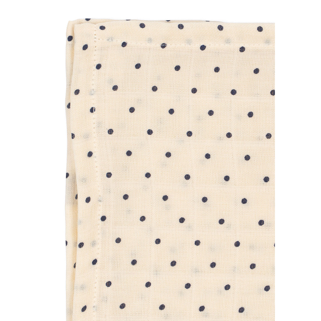 Konges Sløjd Muslin Cloth, Organic Muslin, 3-Pack - Estate Dot