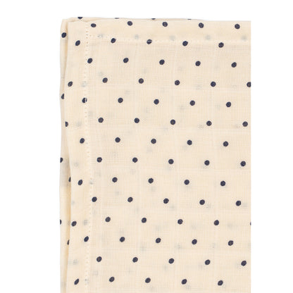 Konges Sløjd Muslin Cloth, Organic Muslin, 3-Pack - Estate Dot