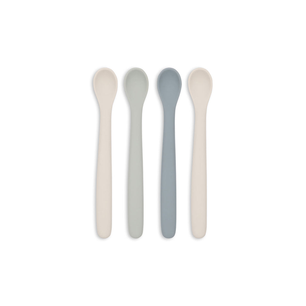 Konges Sløjd Silicone Spoons, 4-Pack - Onyx