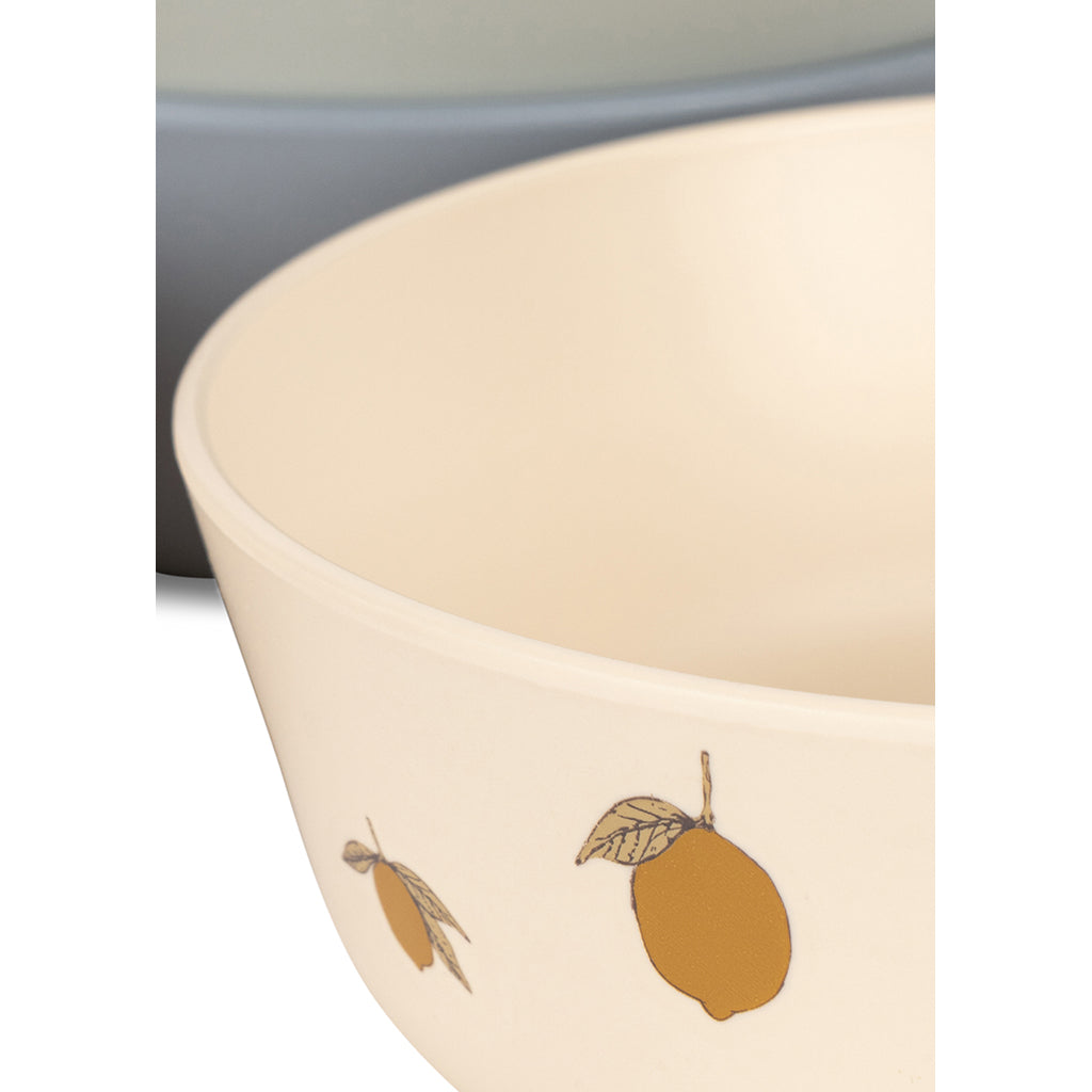 Konges Sløjd Bowls, Set of 5 - Lemon Mix