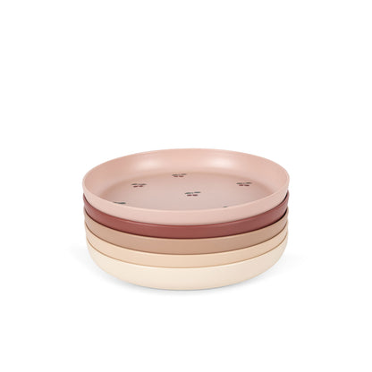 Konges Sløjd Tallerkener, 5-pak - Cherry mix