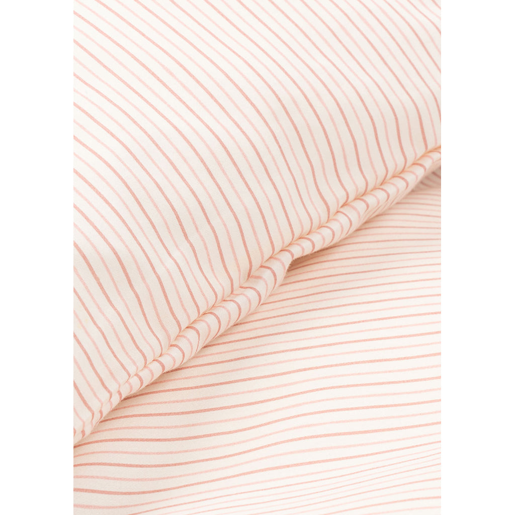 Konges Sløjd Baby Bedding, Organic GOTS - Stripe Petite Rose