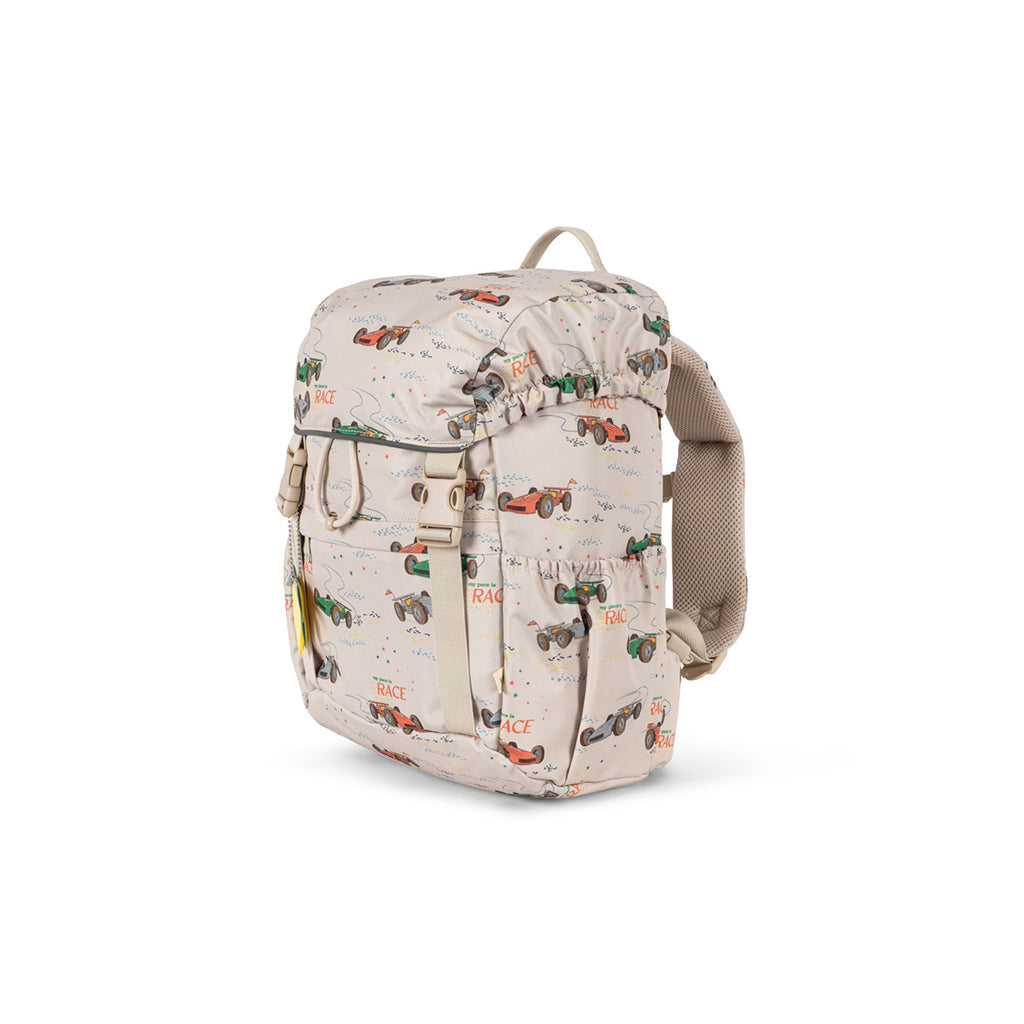 Konges Sløjd Clover School Backpack with Gym Bag and Rain Cover - Grand Prix