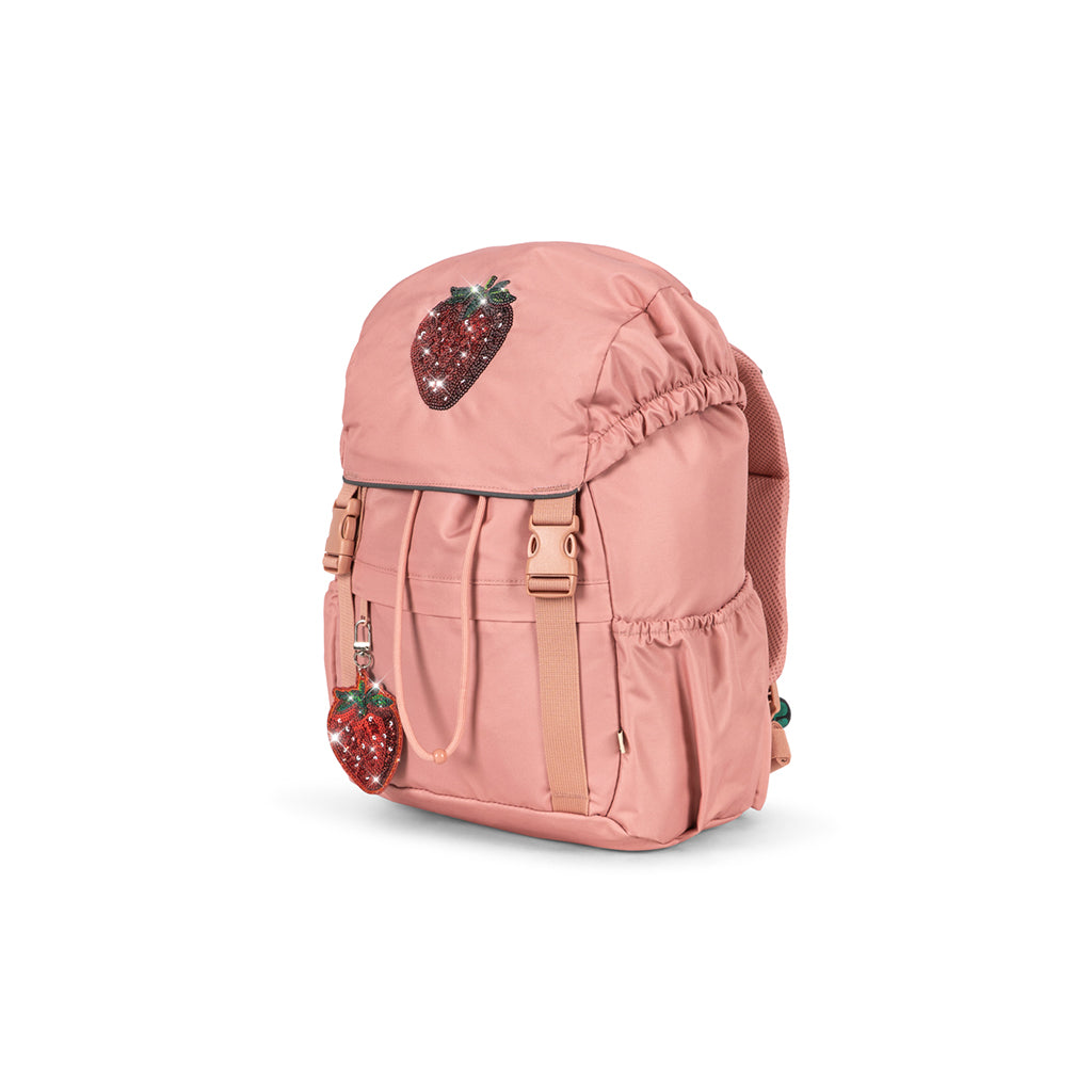 Konges Sløjd Clover School Backpack with Gym Bag and Rain Cover - Rosette