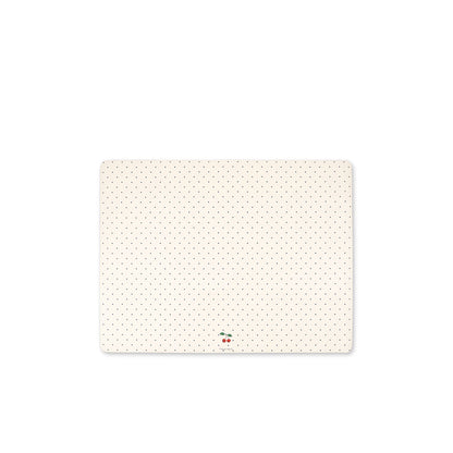 Konges Sløjd floor mat, stoleunderlag - Navy dots