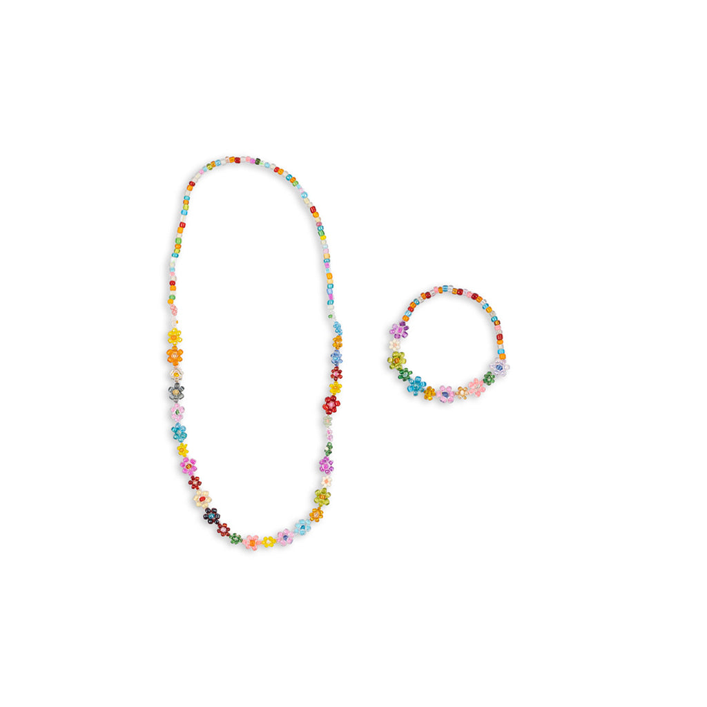 Konges Sløjd Jewelry Set, Pearl Necklace and Bracelet - Multi