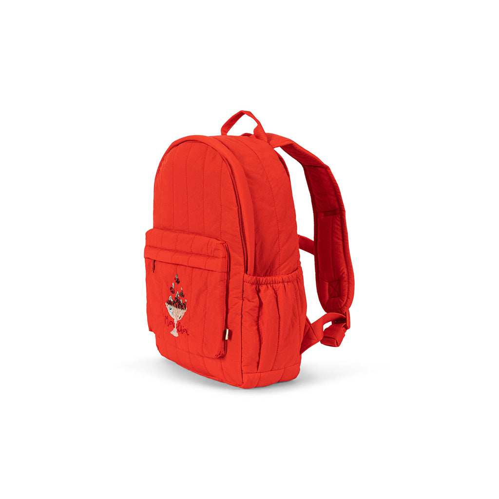 Konges Sløjd Juno Sequin Backpack, Fiery Red