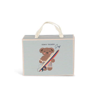 Konges Sløjd Travel Teddy, Bear in a Suitcase