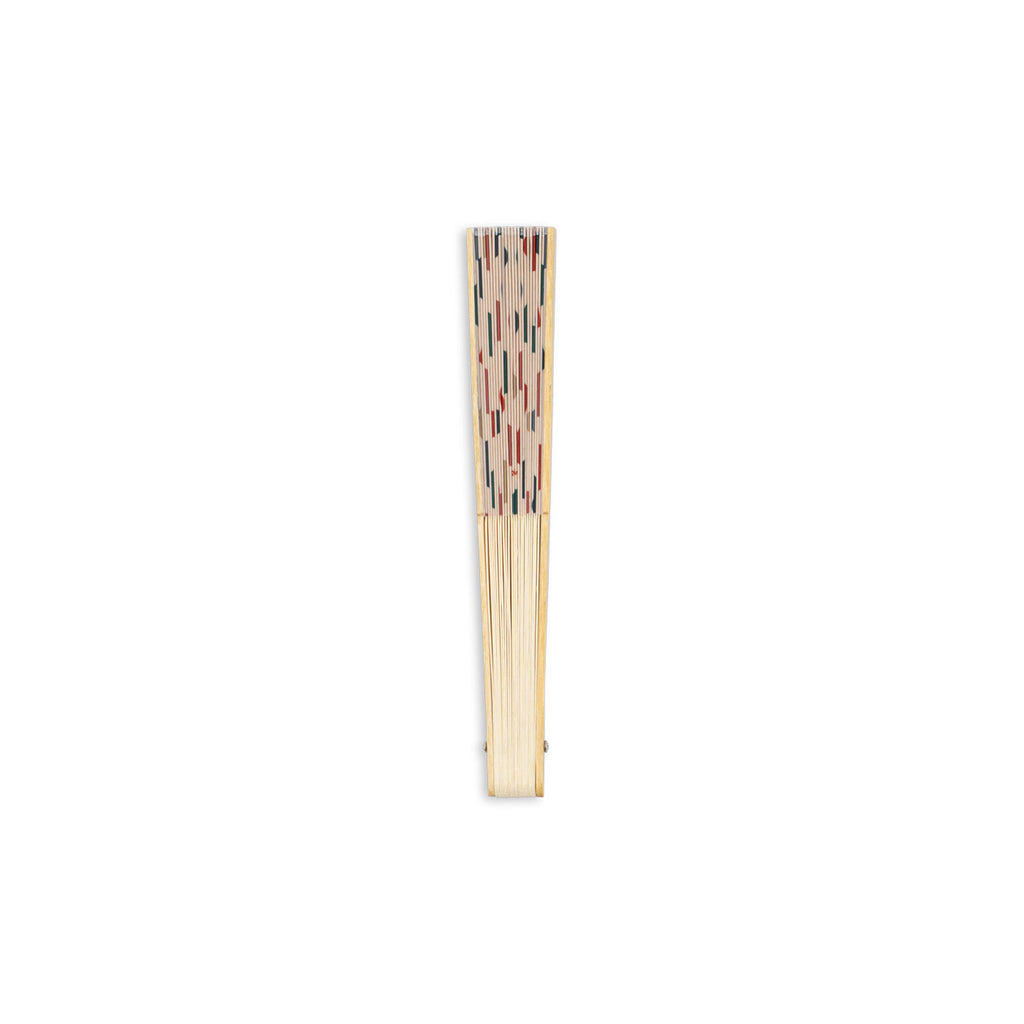 Konges Sløjd Bamboo Fan, Coeur Coloré